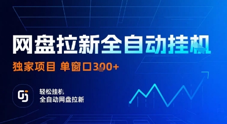 网盘拉新全自动挂G，独家技术，操作简单，自动完成拉新任务，单窗口3张【揭秘】-领学通