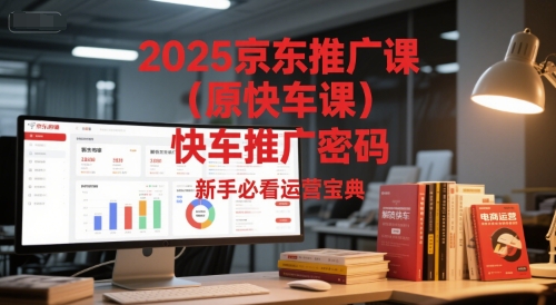 2025京东推广课（原快车课）解锁京东快车推广密码，新手必看运营宝典-领学通