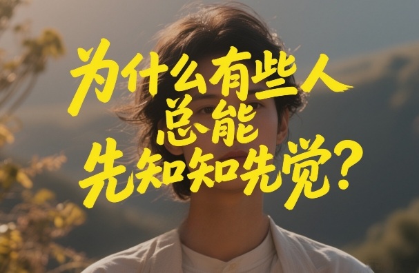 付费文章：为什么有些人总能先知先觉？-领学通