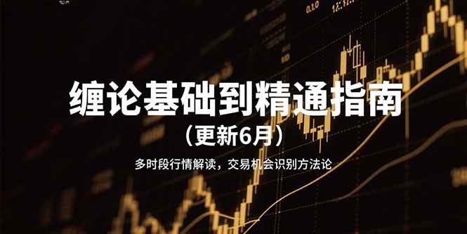 缠论基础到精通指南（更新6月）多时段行情解读，交易机会识别方法论-领学通