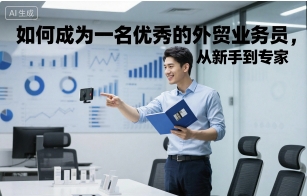 如何成为一名优秀的外贸业务员,从新手到专家-领学通