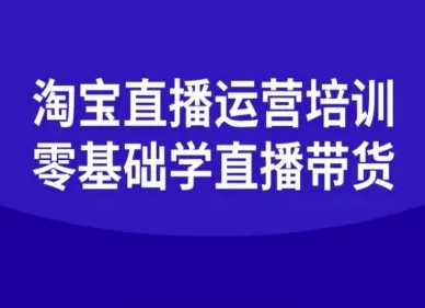 淘宝直播运营培训-零基础学会直播卖货-领学通