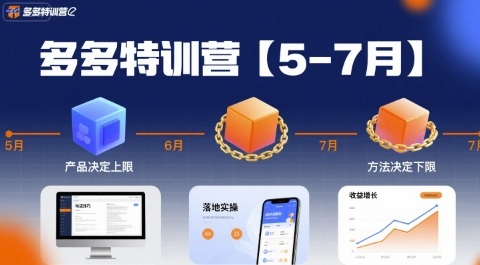 多多特训营【5-7月】产品决定上限，方法决定下限，各种玩法技巧落地实操-领学通