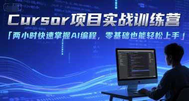 Cursor项目实战训练营，两小时快速掌握AI编程，零基础也能轻松上手-领学通