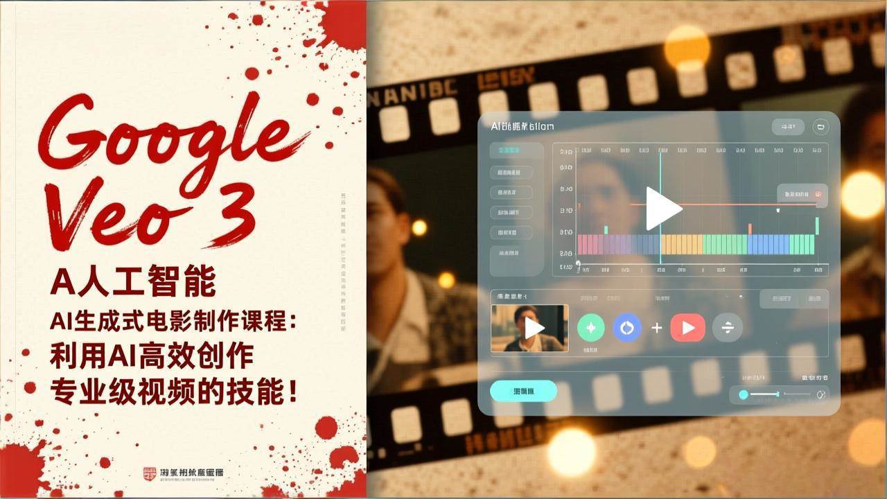 （17032期）Google Veo 3人工智能AI生成式电影制作课程：利用AI高效创作专业级视频的技能！-领学通