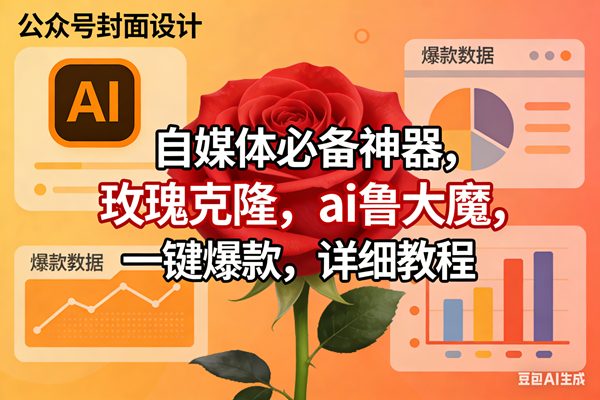 （17393期）玫瑰克隆工具，ai鲁大魔，自媒体必备神器，一键爆款神器，详细教程。-领学通