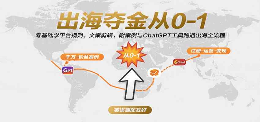 出海夺金从0-1:零基础学平台规则、文案剪辑,附案例与ChatGPT工具跑通出海全流程-领学通