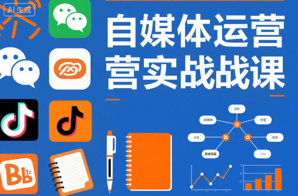 自媒体运营实战课,掌握一套系统的自媒体运营底层方法论,成为优秀的内容创作者-领学通